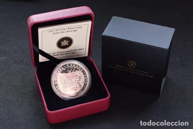 Monedas antiguas de Am&eacute;rica: 2013 - 20 DOLLARS Plata PROOF - Saint-Tite-des-Cap - CANAD&Aacute;