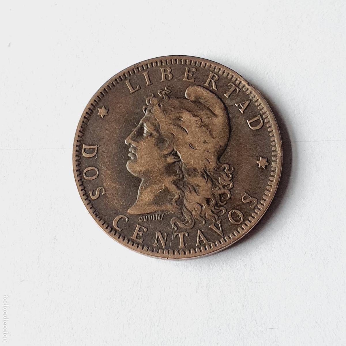 Alte M&uuml;nzen aus Amerika: MONEDA-ARGENTINA-2 CENTAVOS-1891-EXCELENTE.VER FOTOGRAF&Iacute;AS-COLECCIONISTAS.