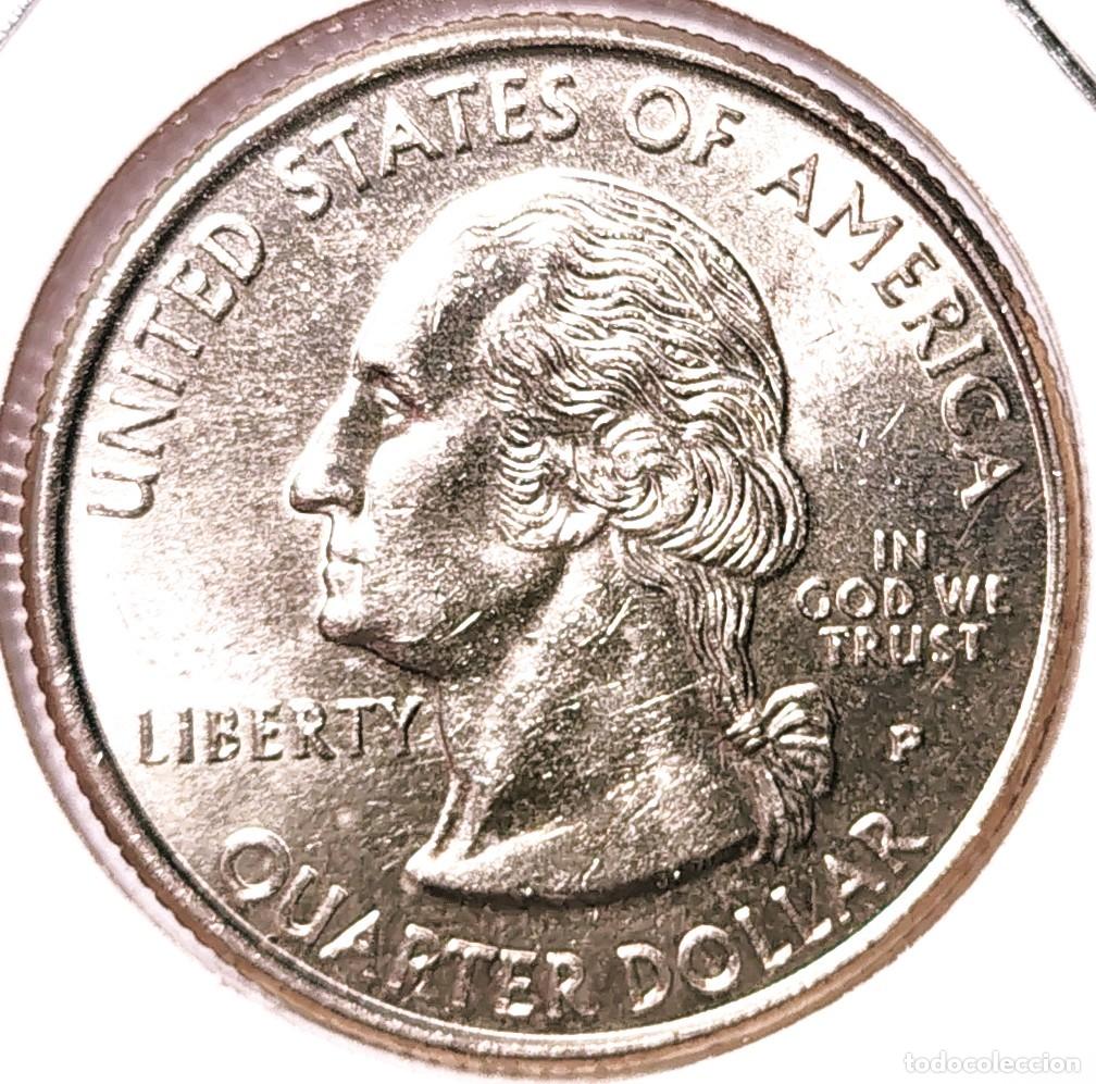 Monedas antiguas de Am&eacute;rica: ESTADOS UNIDOS (1981-) - 25 CENTAVOS 1999 P - G. WASHINGTON - ESTADO DE DELAWARE - A - 5,67 GR.