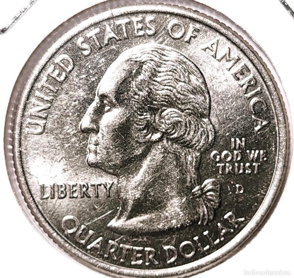 Monedas antiguas de Am&eacute;rica: ESTADOS UNIDOS (1981-) - 25 CENTAVOS 2004 D - G. WASHINGTON - ESTADO DE IOWA - A - 5,67 GR. COBRE NI