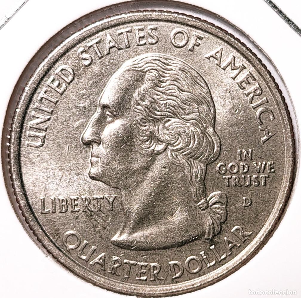 Monedas antiguas de Am&eacute;rica: ESTADOS UNIDOS (1981-) - 25 CENTAVOS 2004 D - G. WASHINGTON - ESTADO DE TEXAS - A - 5,67 GR. COBRE N