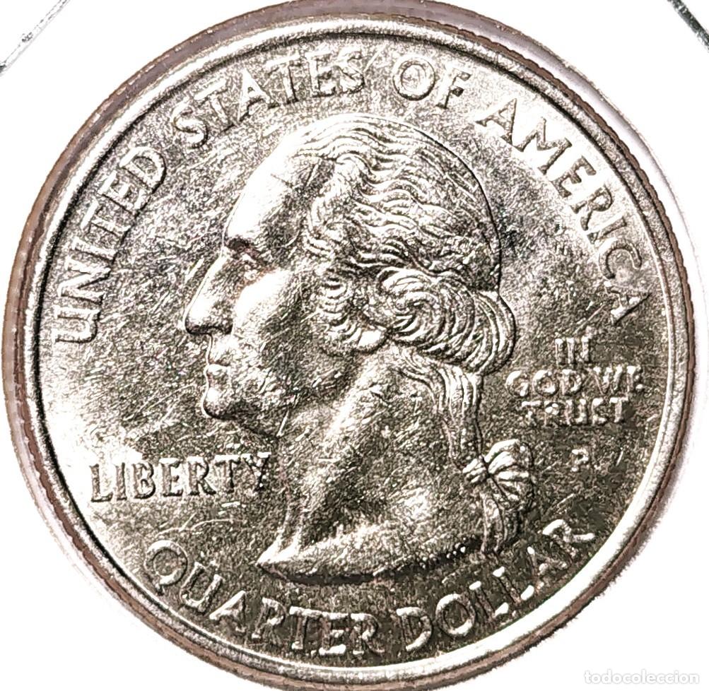 Monedas antiguas de Am&eacute;rica: ESTADOS UNIDOS (1981-) - 25 CENTAVOS 2005 P - G. WASHINGTON - ESTADO DE KANSAS - A - 5,67 GR. COBRE
