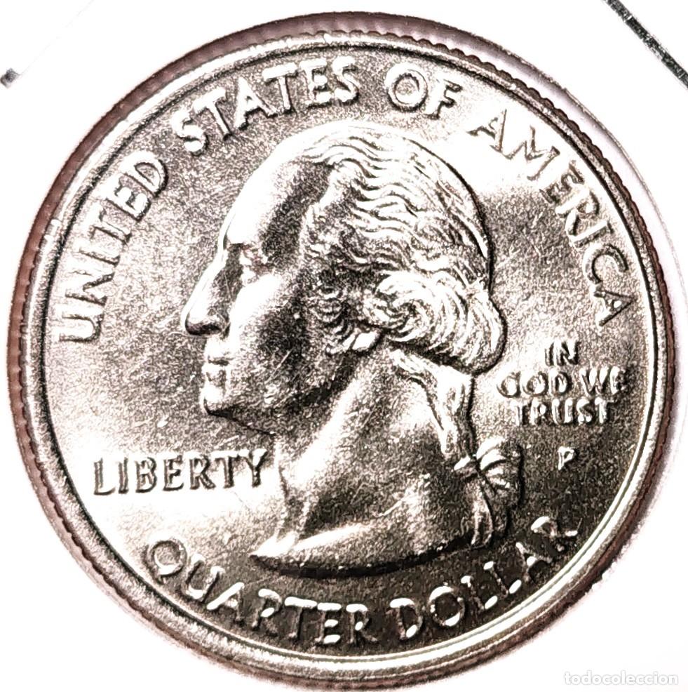 Monedas antiguas de Am&eacute;rica: ESTADOS UNIDOS (1981-) - 25 CENTAVOS 2007 P - G. WASHINGTON - ESTADO DE UTAH - A - 5,67 GR. COBRE NI