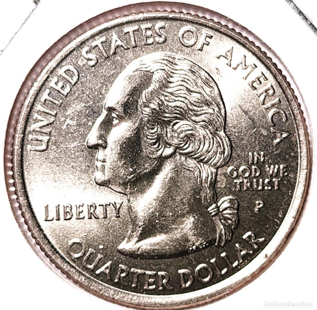 Monedas antiguas de Am&eacute;rica: ESTADOS UNIDOS (1981-) - 25 CENTAVOS 2008 P - G. WASHINGTON - ESTADO DE NUEVO MEXICO - A - 5,67 GR.
