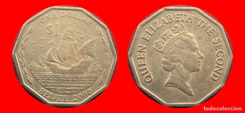 Monedas antiguas de Am&eacute;rica: 1 DOLAR 2000 BELIZE-156188 - Foto 1