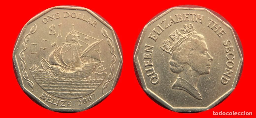 Monedas antiguas de Am&eacute;rica: 1 DOLAR 2007 BELIZE-156190 - Foto 1