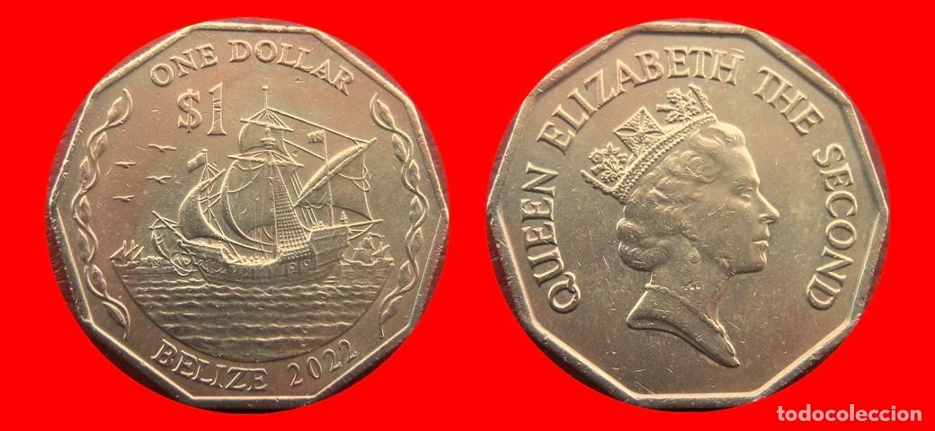 Monedas antiguas de Am&eacute;rica: 1 DOLAR 2022 BELIZE-156194
