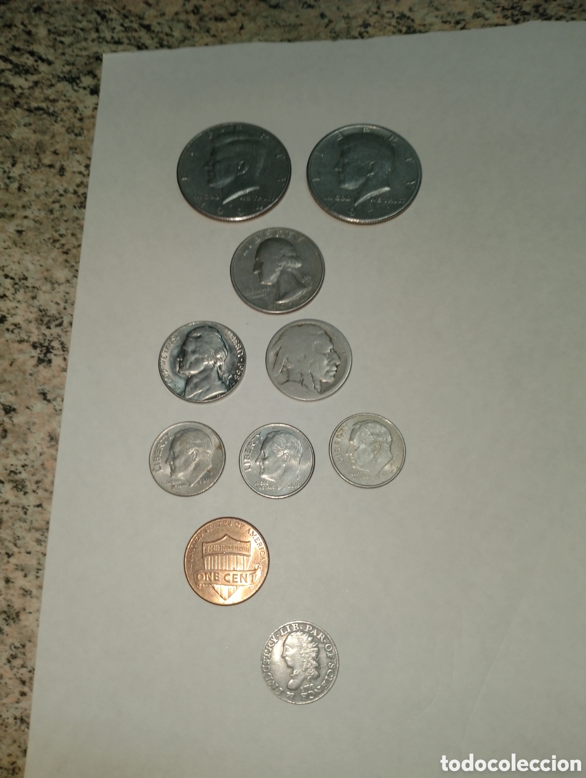 Monedas antiguas de Am&eacute;rica: Lote de monedas de los EE UU - Foto 3