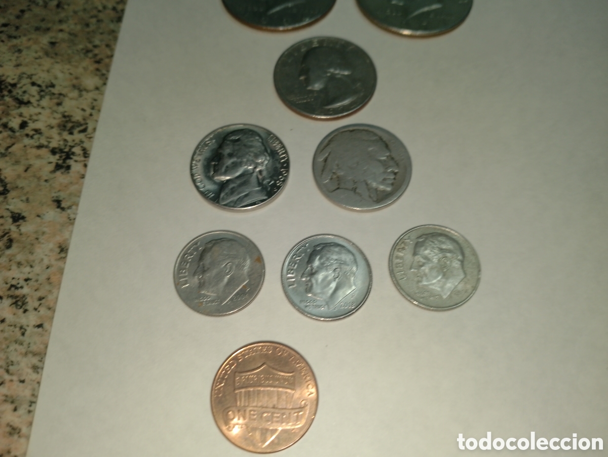 Monedas antiguas de Am&eacute;rica: Lote de monedas de los EE UU - Foto 4