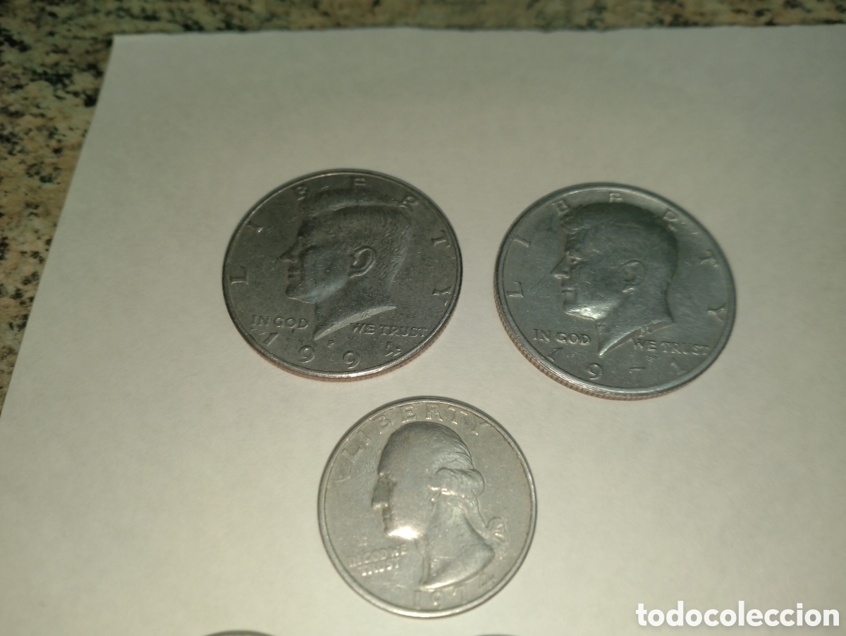Monedas antiguas de Am&eacute;rica: Lote de monedas de los EE UU - Foto 6