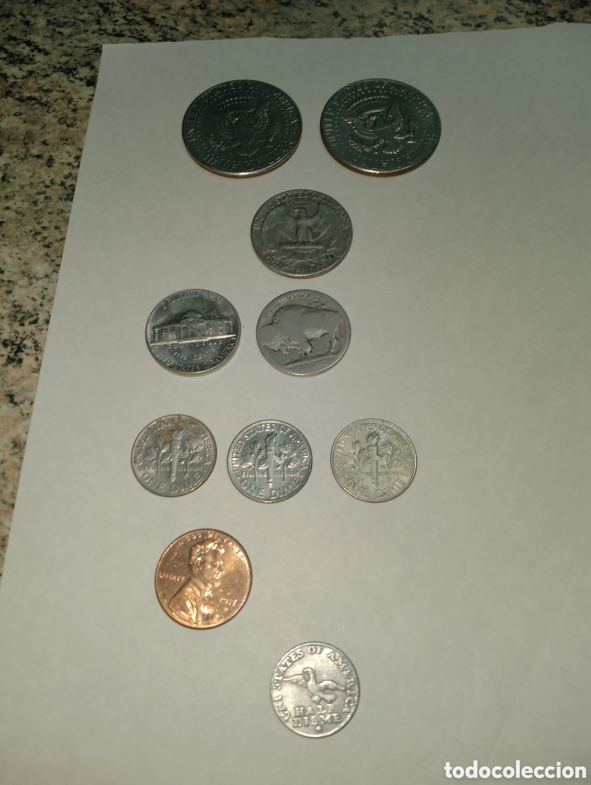 Monedas antiguas de Am&eacute;rica: Lote de monedas de los EE UU - Foto 9