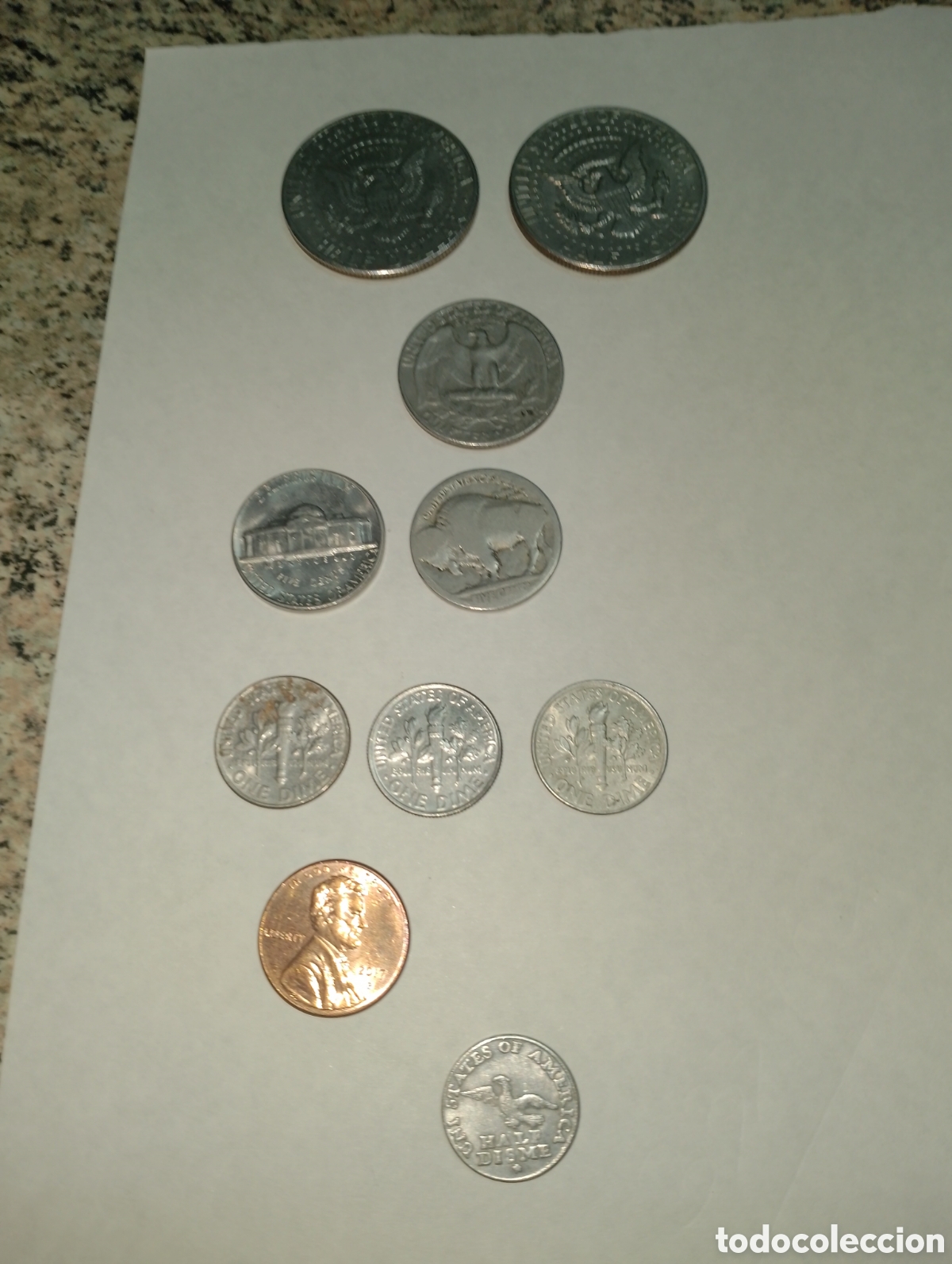 Monedas antiguas de Am&eacute;rica: Lote de monedas de los EE UU - Foto 11