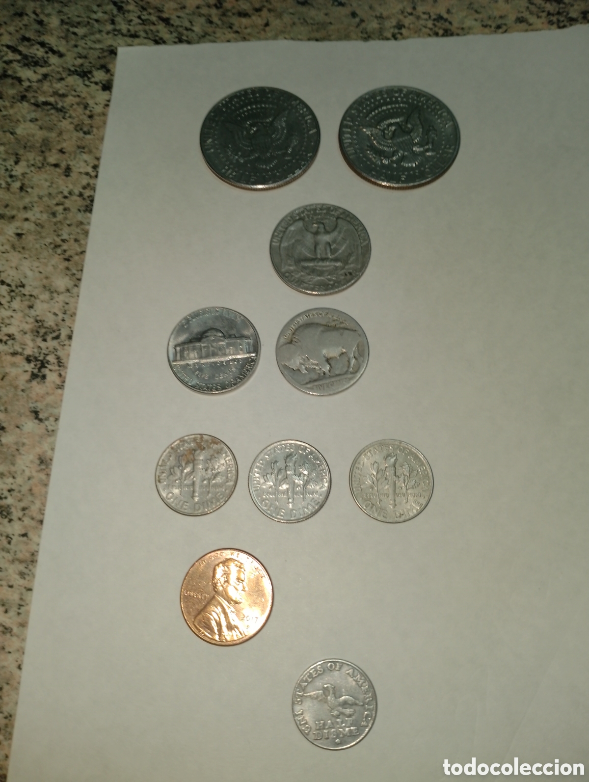 Monedas antiguas de Am&eacute;rica: Lote de monedas de los EE UU - Foto 12
