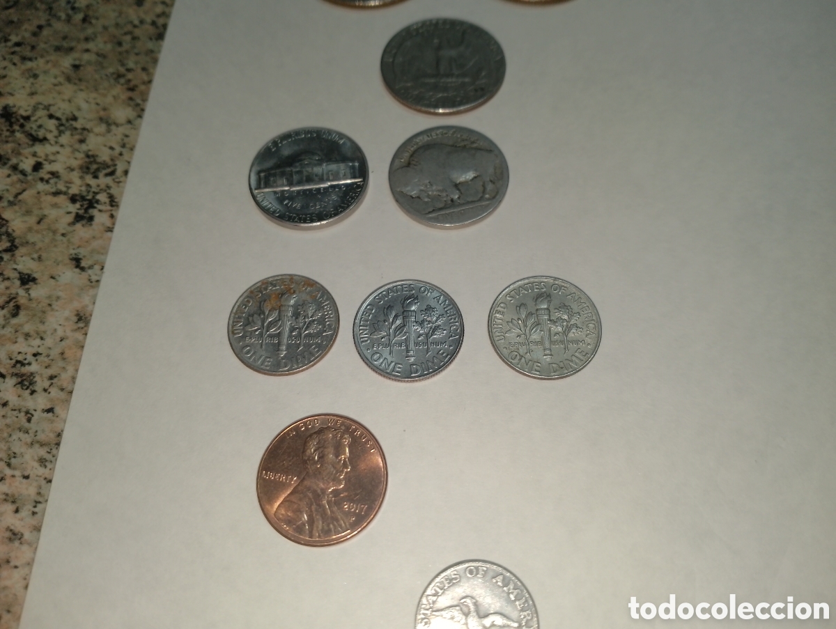 Monedas antiguas de Am&eacute;rica: Lote de monedas de los EE UU - Foto 13