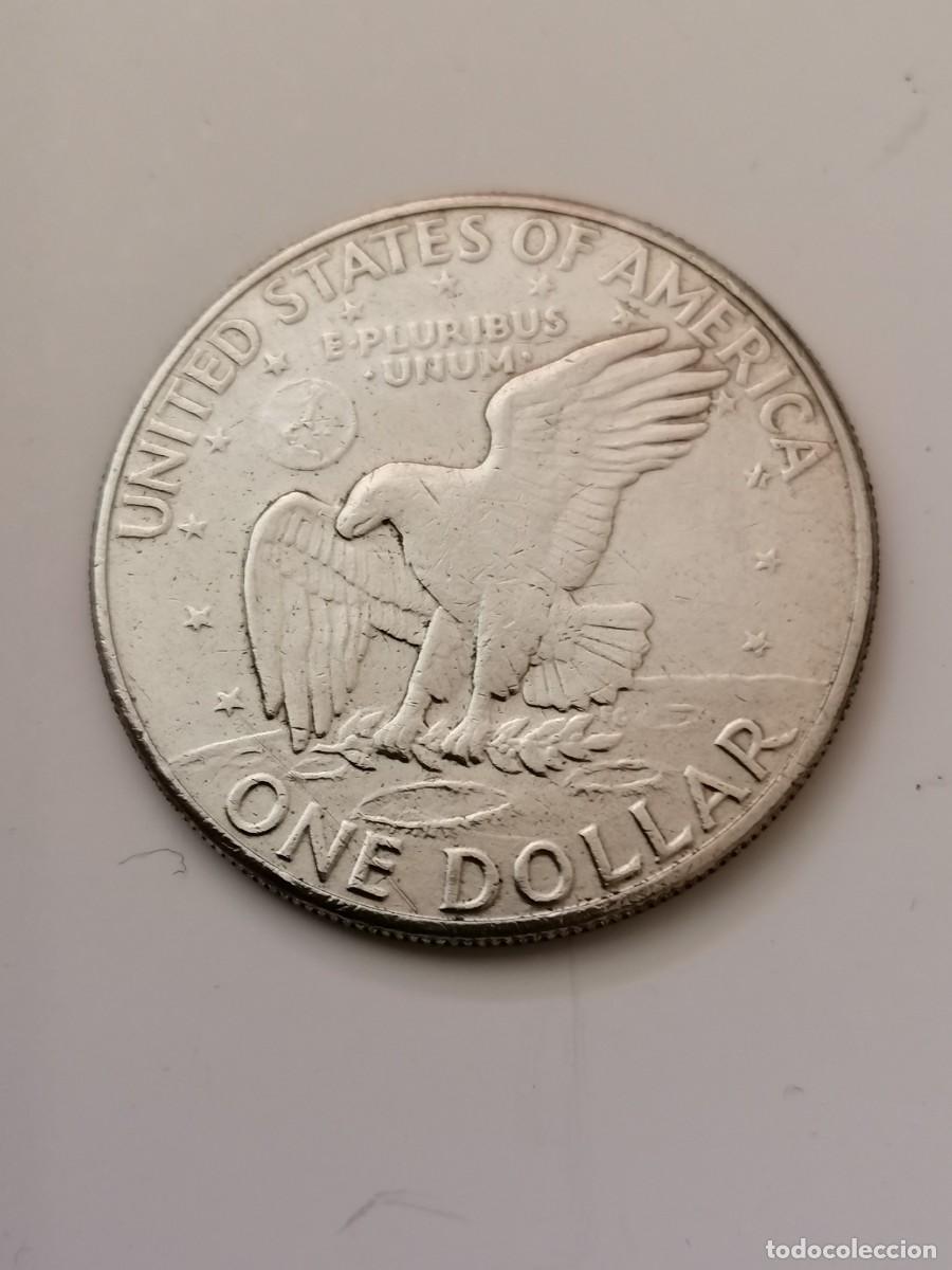 Monedas antiguas de Am&eacute;rica: Moneda 1 $, Estados Unidos ,1972 D, MBC+++
