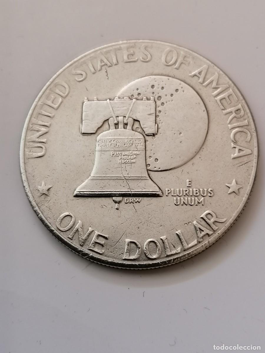 Monedas antiguas de Am&eacute;rica: Moneda 1 $, Estados Unidos ,1976 , MBC+