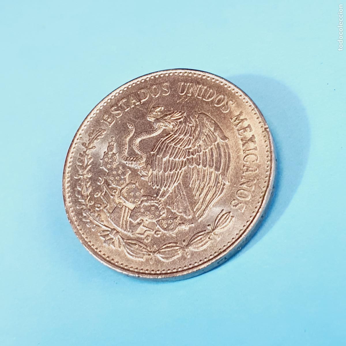Monedas antiguas de Am&eacute;rica: MONEDA-M&Eacute;XICO-CINCO PESOS-1976-VICENTE GUERRERO-LETRAS EN CANTO-VER FOTOGRAF&Iacute;AS.