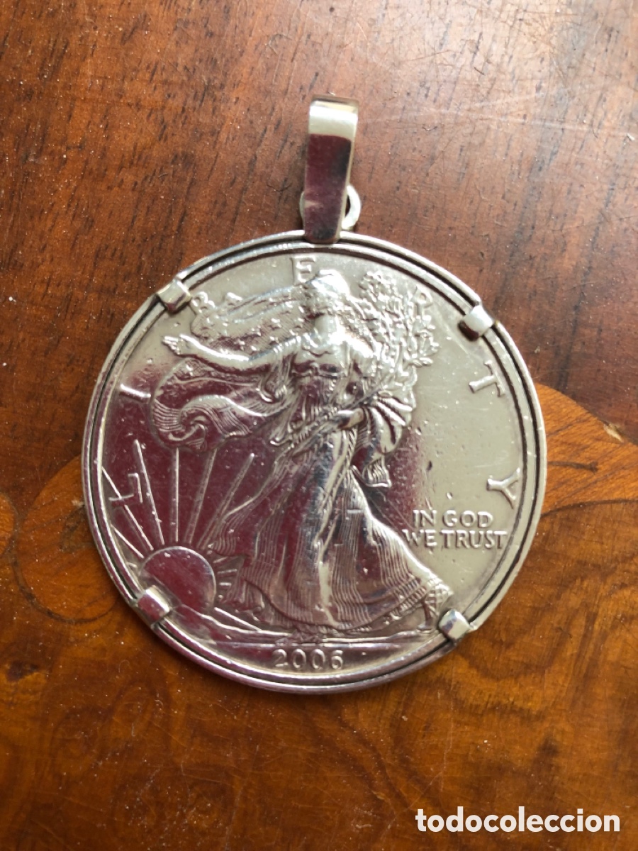 Monedas antiguas de Am&eacute;rica: Colgante Moneda Plata 1 Onza American Eagle 2006 (EE. UU.) - Joya Inversi&oacute;n