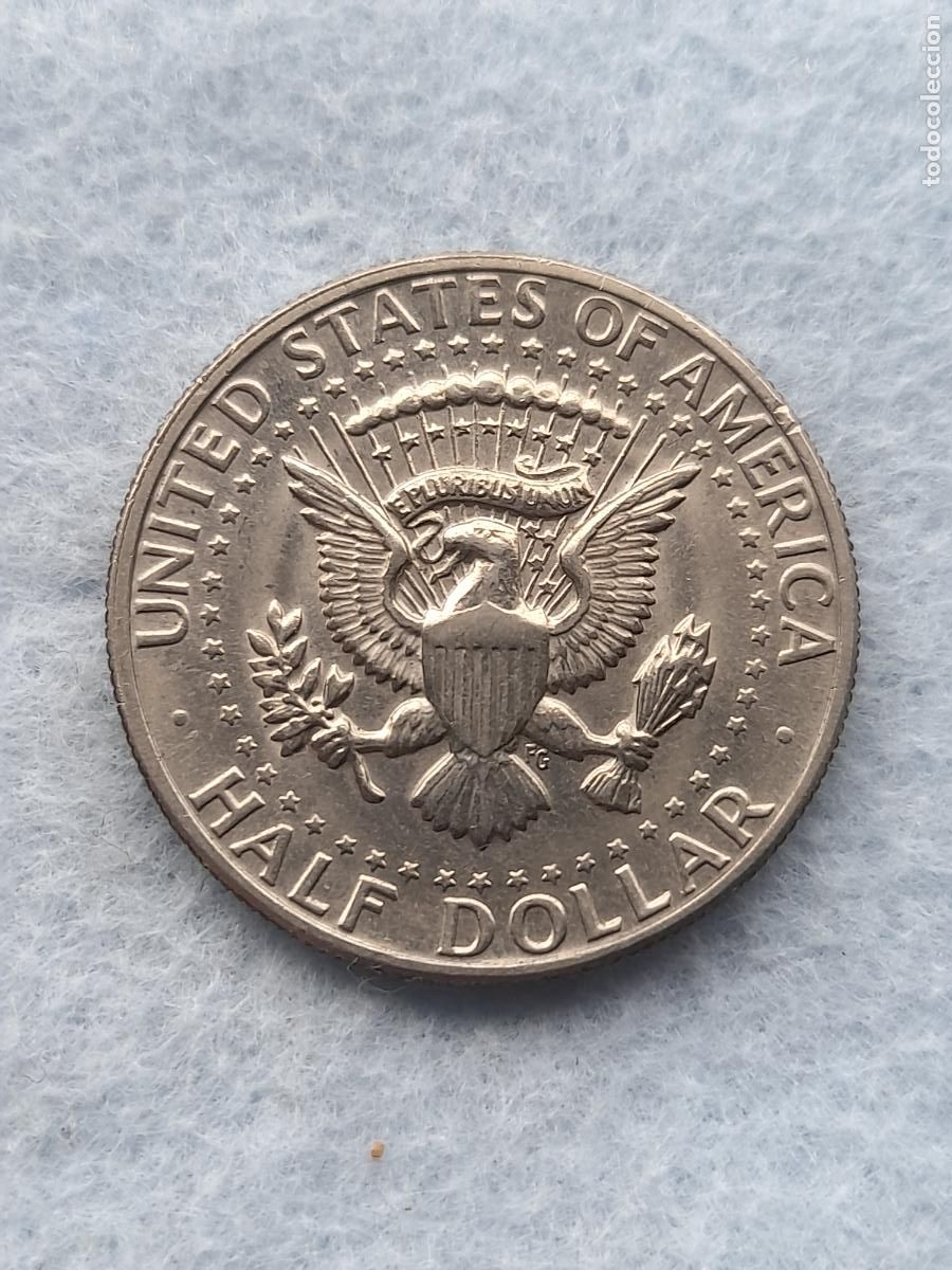 Alte M&uuml;nzen aus Amerika: USA. 1/2 D&oacute;lar. Kennedy. A&ntilde;o 1971 D.