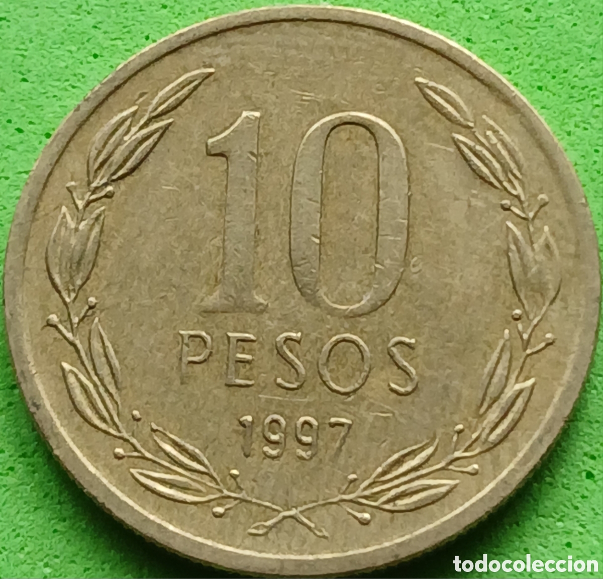 Monedas antiguas de Am&eacute;rica: Chile 10 pesos 1997 km#228