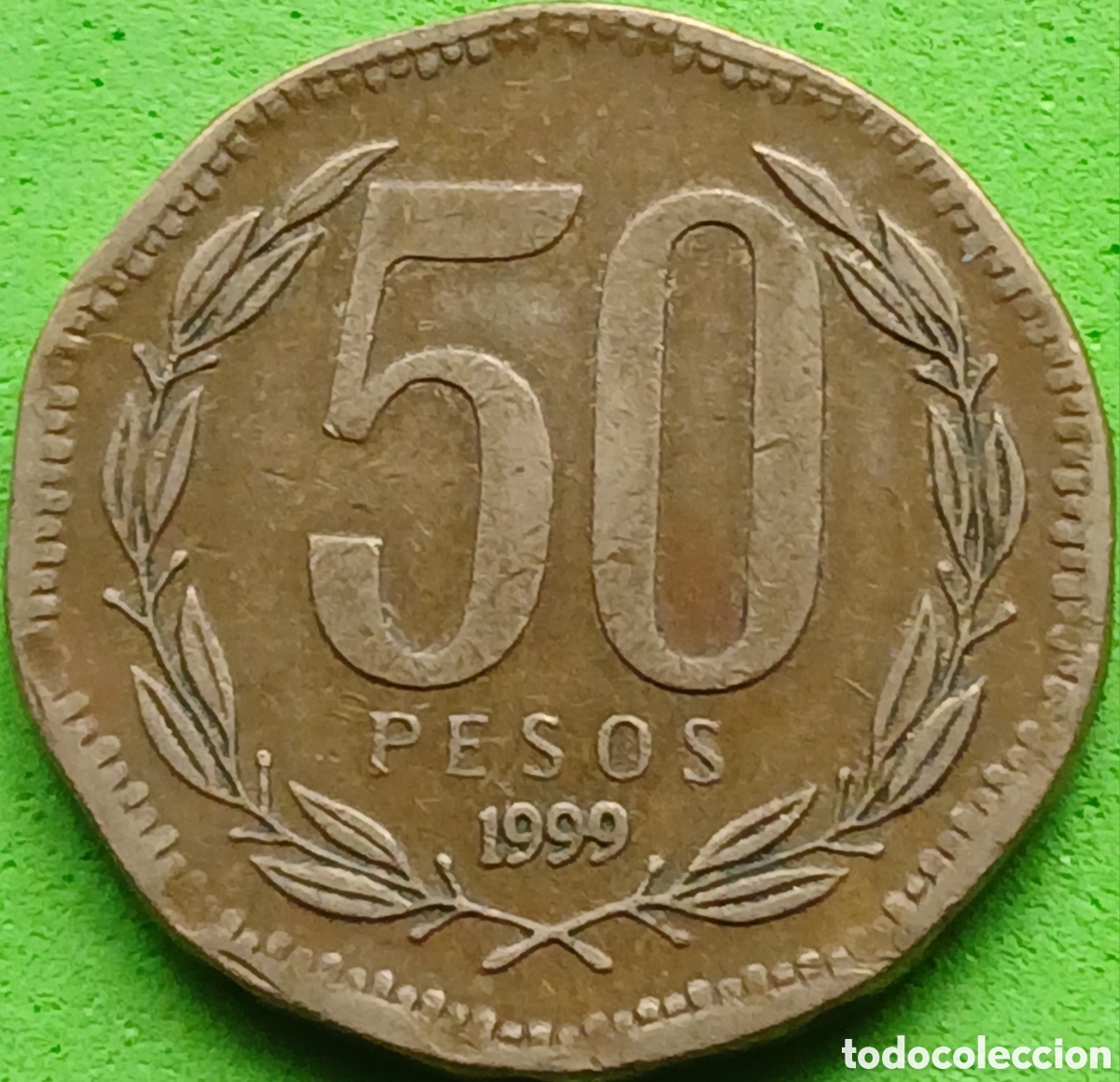 Monedas antiguas de Am&eacute;rica: Chile 50 pesos 1999 km#219