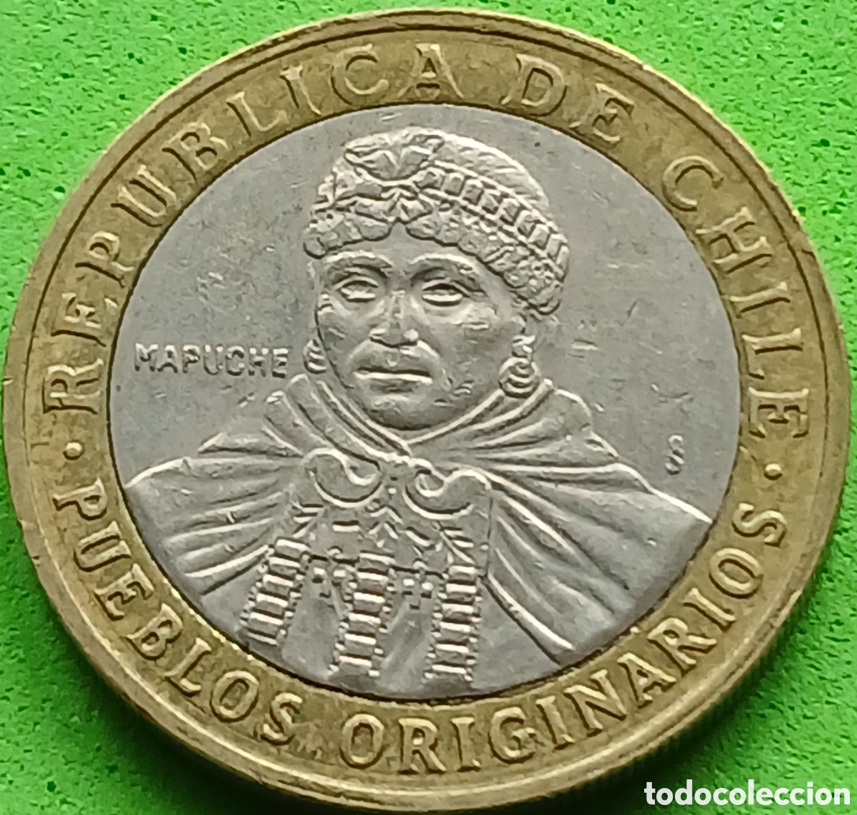 Monedas antiguas de Am&eacute;rica: Chile 100 pesos 2008 km#236 - Foto 2