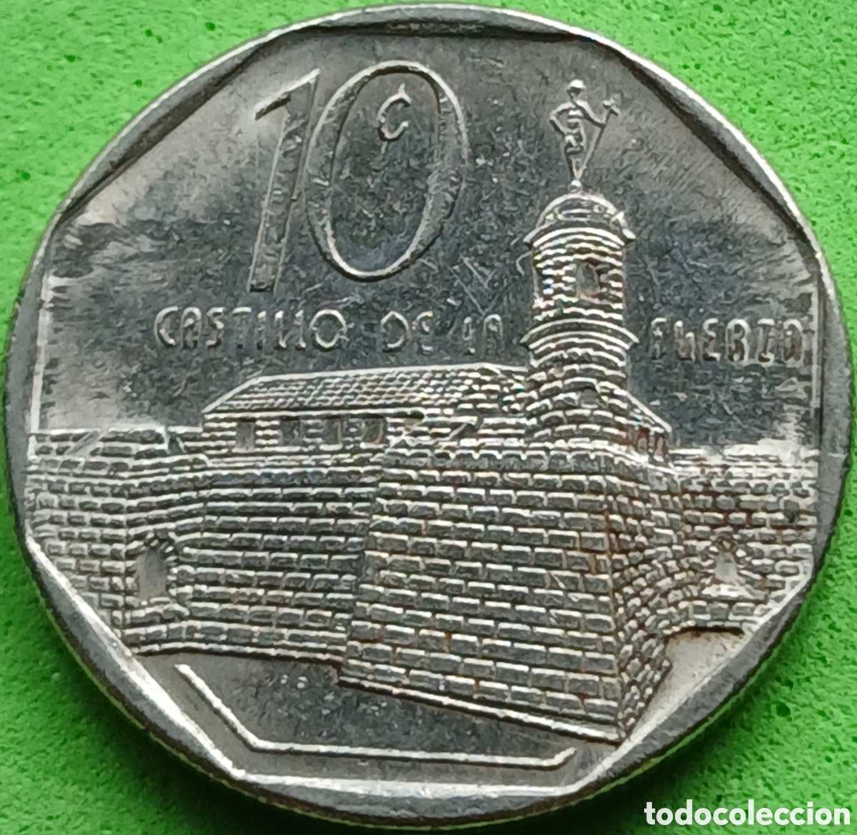 Monedas antiguas de Am&eacute;rica: Cuba 10 centavos 2002 km#576