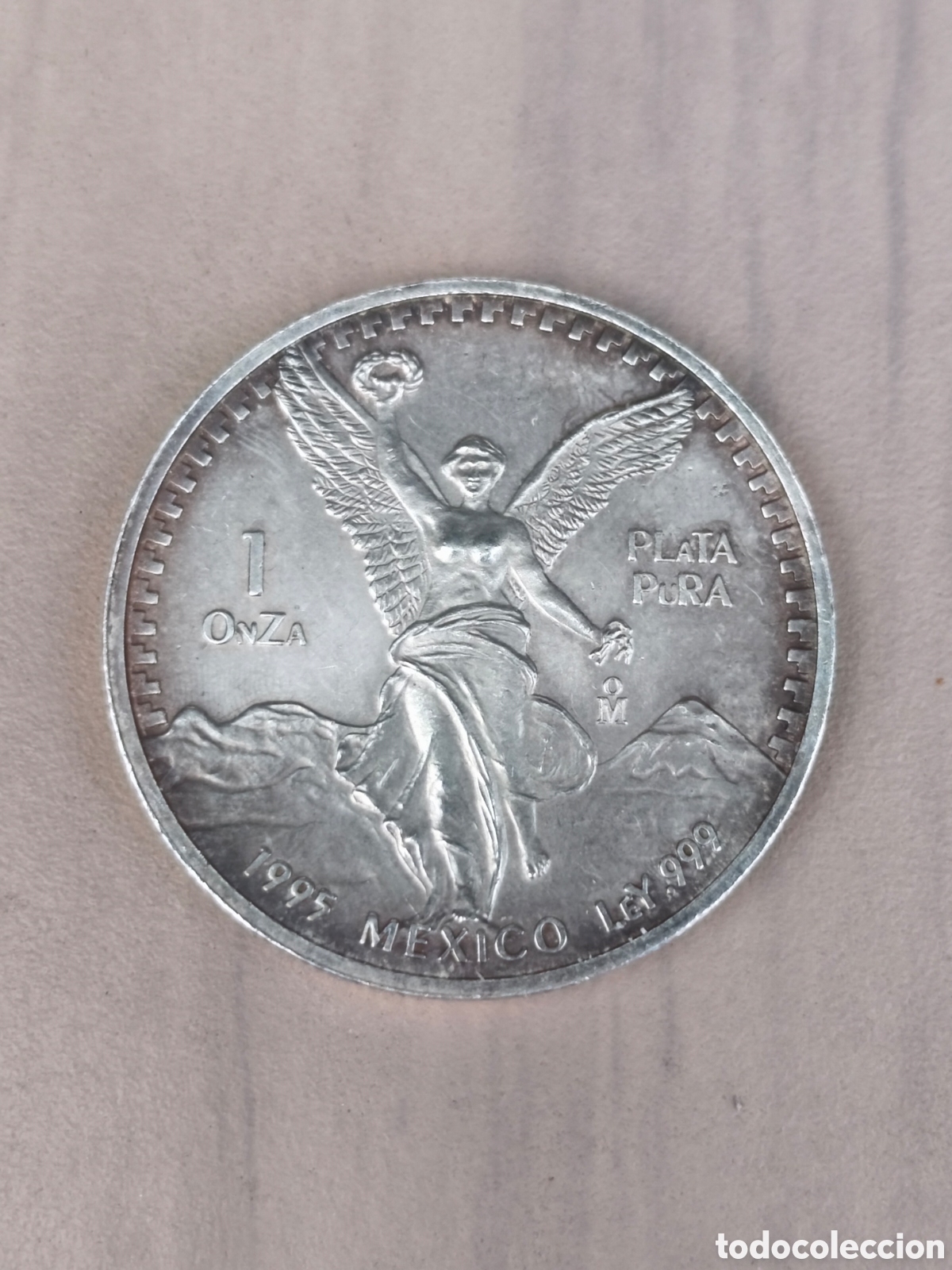 Monete antiche di America: Onza libertad M&eacute;xico 1995 plata 0.999