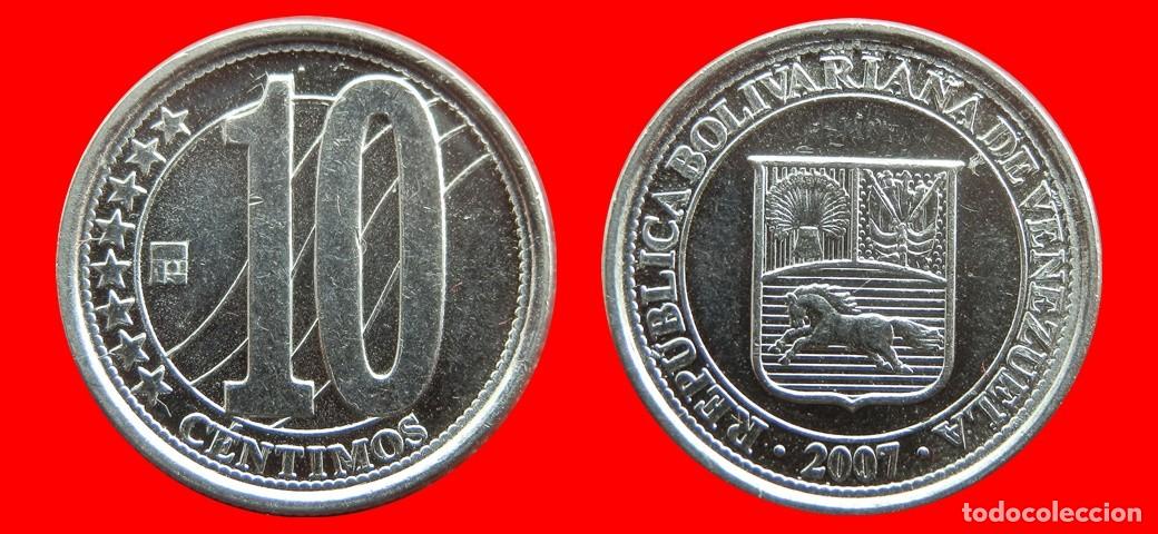 Monedas antiguas de Am&eacute;rica: 10 CENTIMOS 2007 SIN CIRCULAR VENEZUELA-9992SC