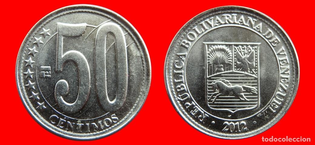 Monedas antiguas de Am&eacute;rica: 50 CENTIMOS 2007 SIN CIRCULAR VENEZUELA-9995SC