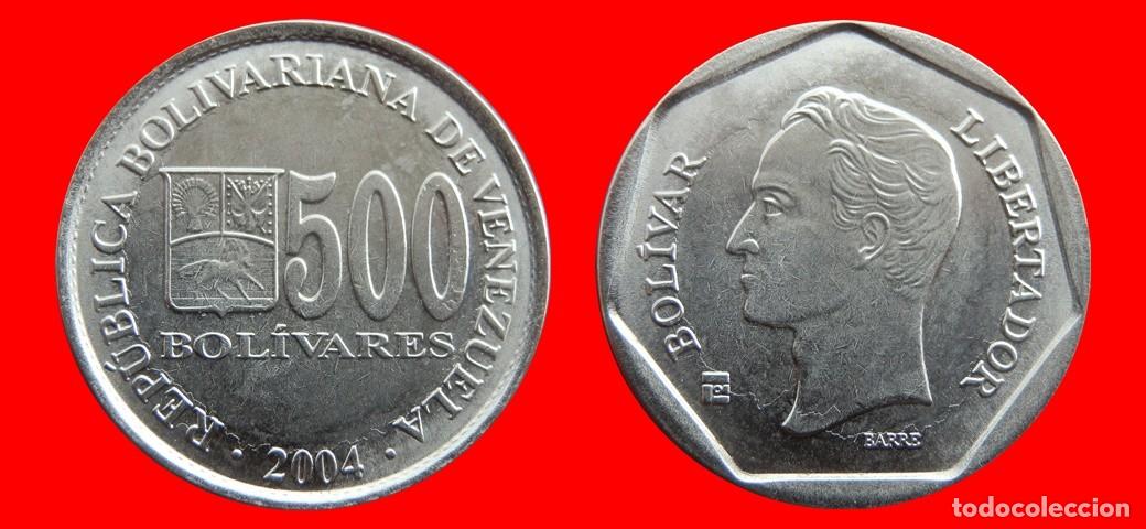 Monedas antiguas de Am&eacute;rica: 500 BOLIVARES 2004 SIN CIRCULAR VENEZUELA-10002SC