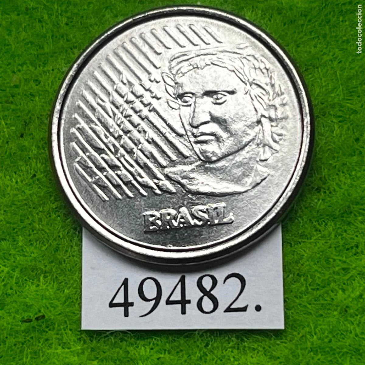Monedas antiguas de Am&eacute;rica: Brasil 1 c&eacute;ntimo 1994