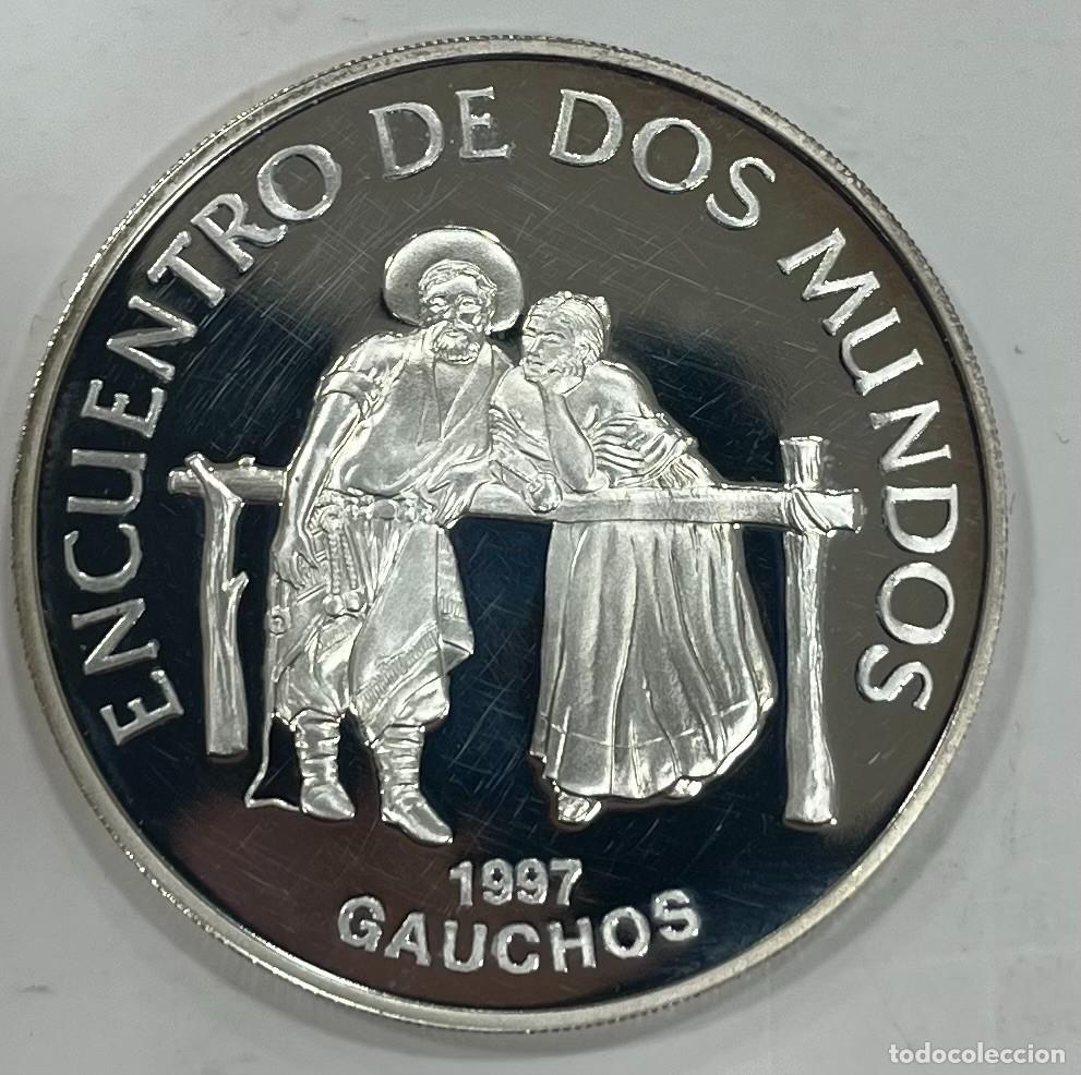 Monedas antiguas de Am&eacute;rica: URUGUAY , A&Ntilde;O 1997 , 250 PESOS URUGUAYOS PLATA (925) , PESO 27GR