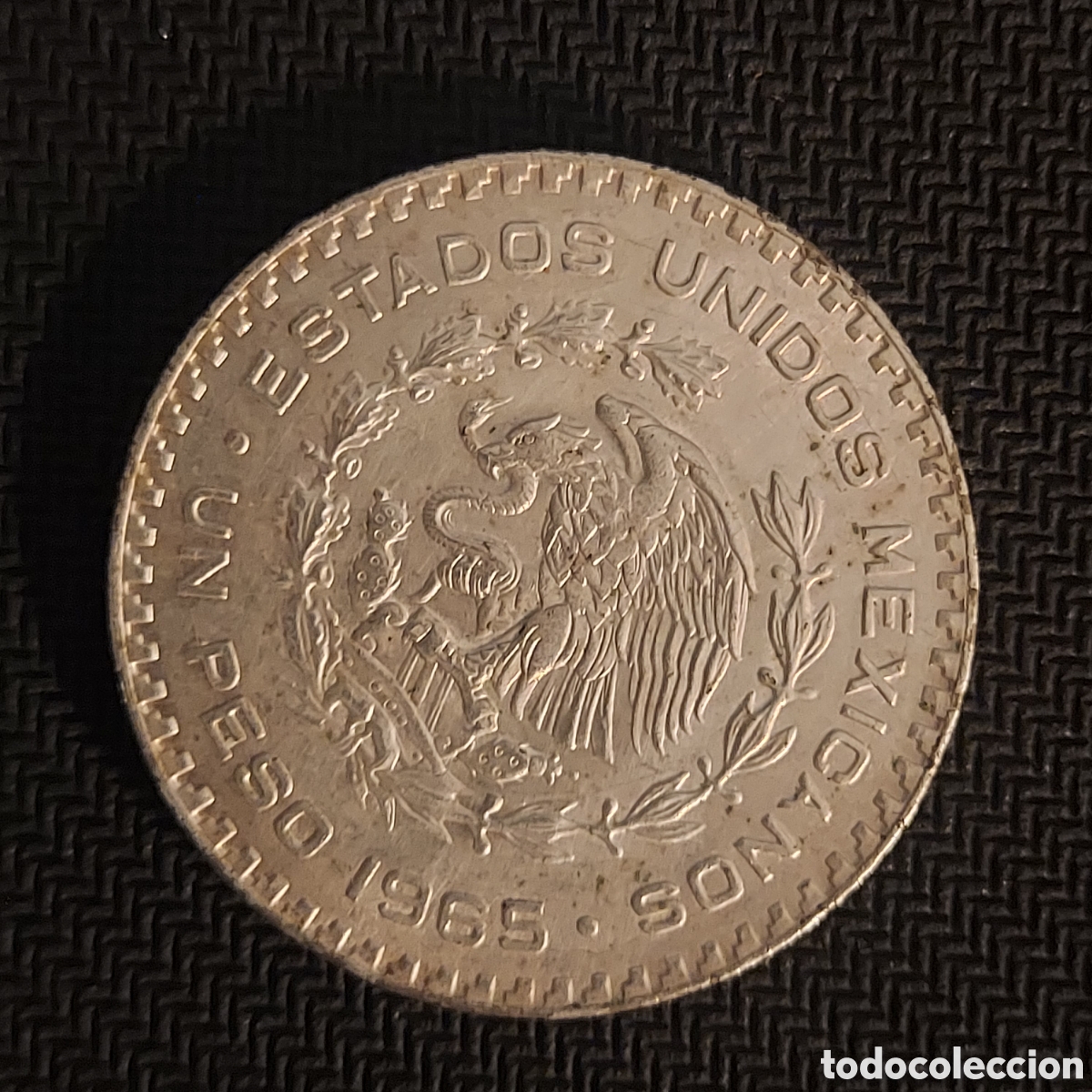 Monedas antiguas de Am&eacute;rica: un peso Estados unidos mexicanos