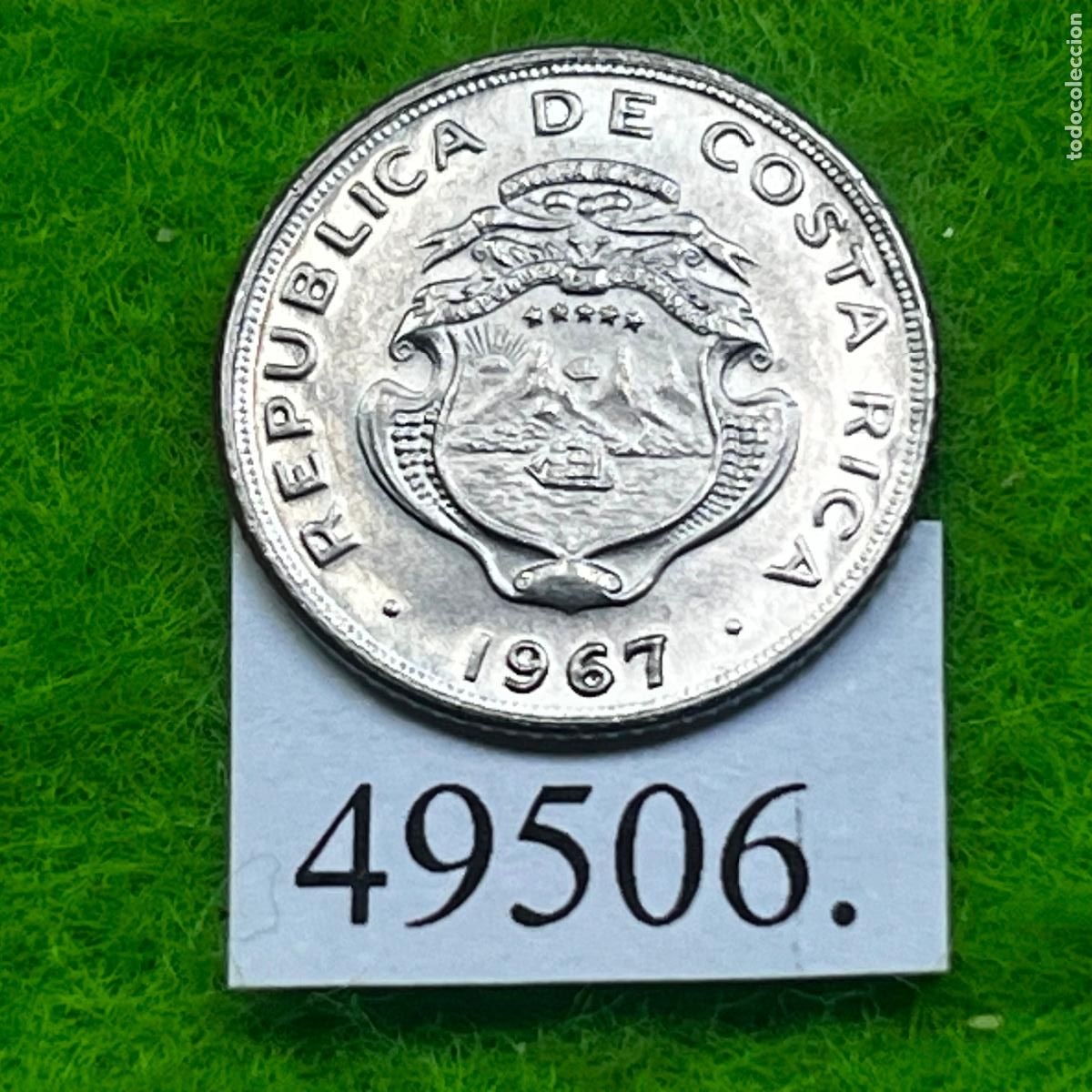 Monedas antiguas de Am&eacute;rica: Costa Rica 5 c&eacute;ntimos 1967