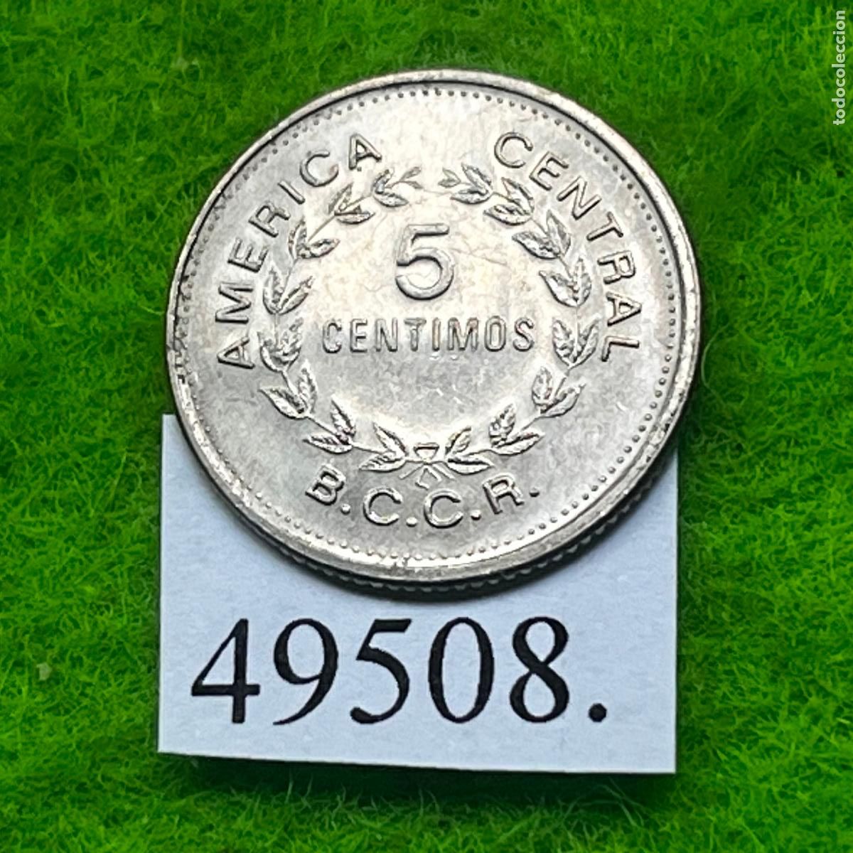 Monedas antiguas de Am&eacute;rica: Costa Rica 5 c&eacute;ntimos 1976