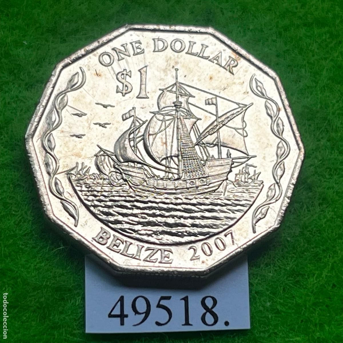 Monedas antiguas de Am&eacute;rica: Estados Caribe Este 1 dolar 2004