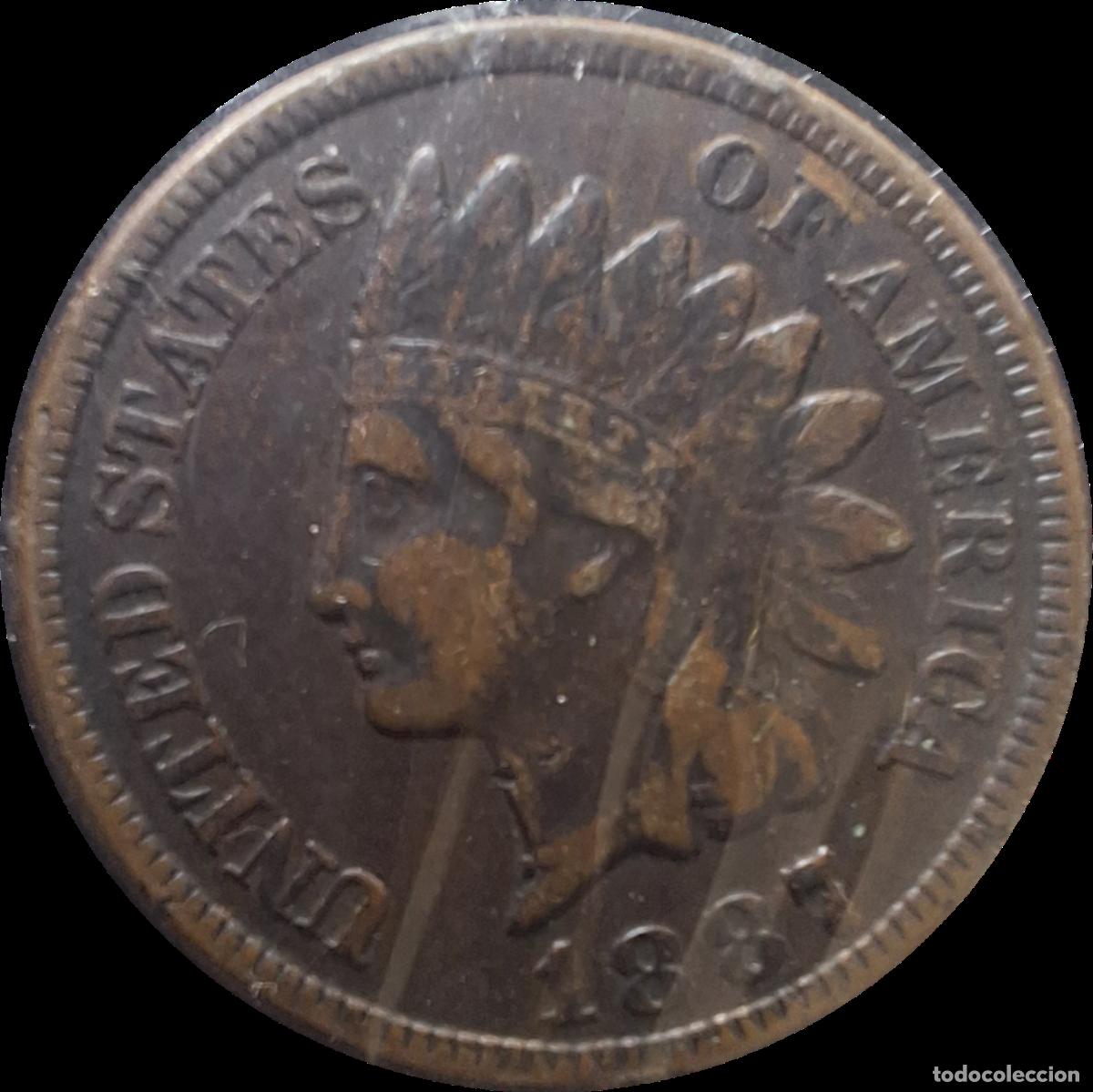 Old Coins of America: Estados Unidos. 1 centavo 1887