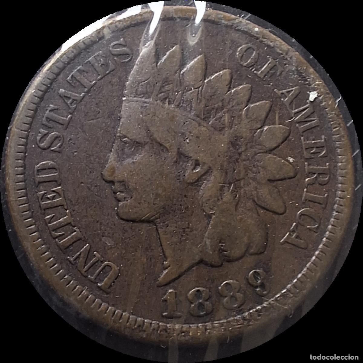 Old Coins of America: Estados Unidos. 1 centavo 1889