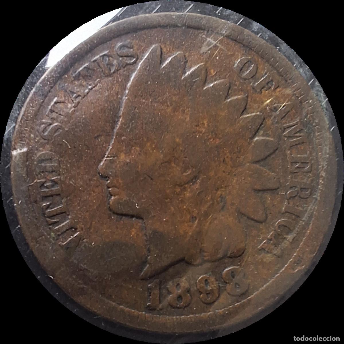 Old Coins of America: Estados Unidos. 1 centavo 1898