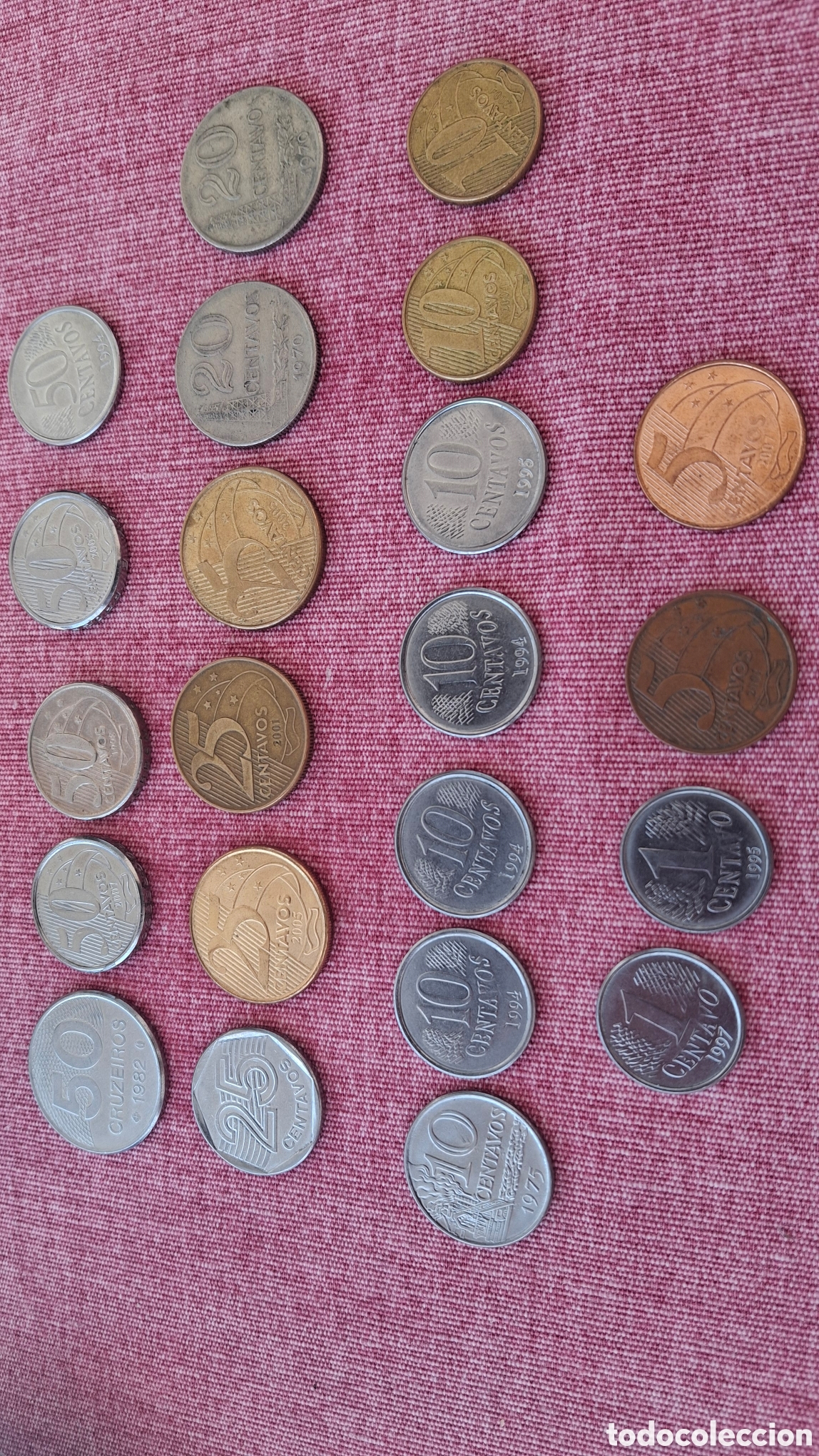 Monedas antiguas de Am&eacute;rica: BRASIL. MONEDAS VARIADAS. - Foto 2