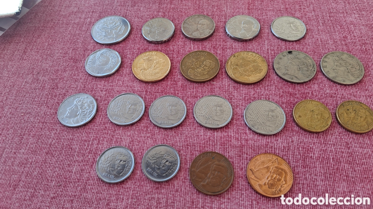 Monedas antiguas de Am&eacute;rica: BRASIL. MONEDAS VARIADAS. - Foto 1