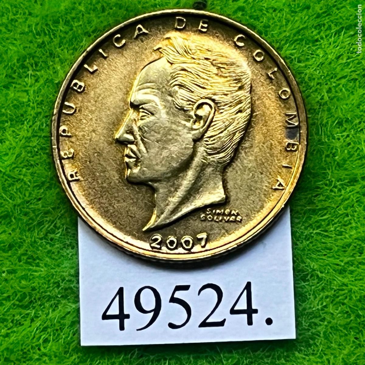 Monedas antiguas de Am&eacute;rica: Colombia 20 pesos 2007