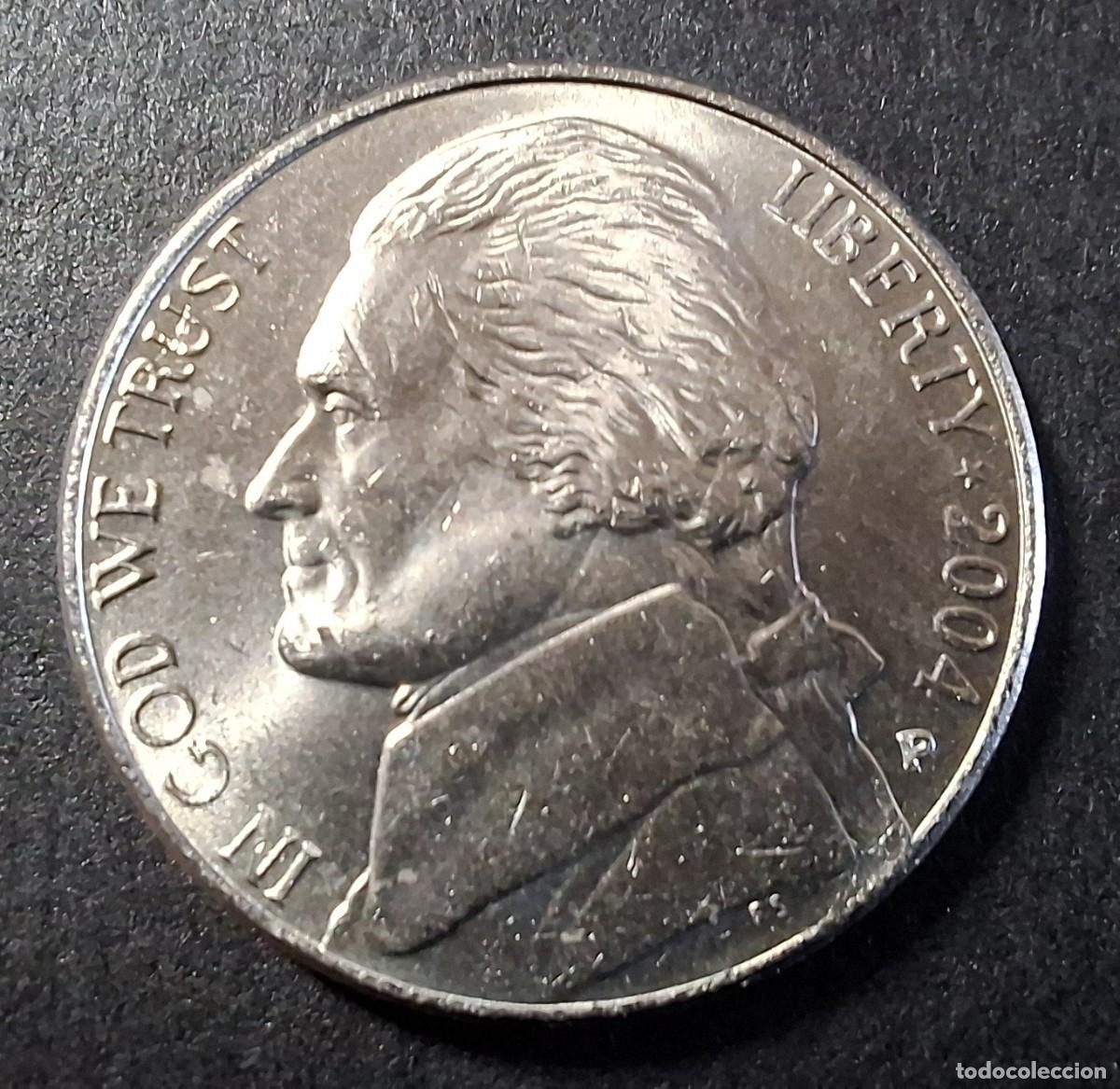 Monedas antiguas de Am&eacute;rica: USA 5 Centavos 2004 P KM 361 SC