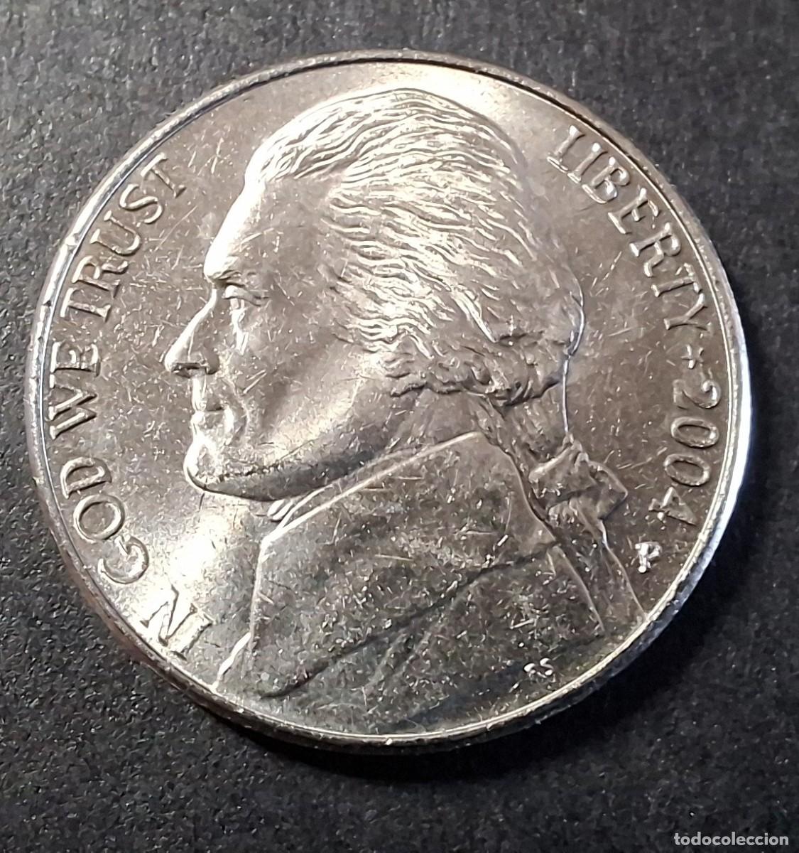 Monedas antiguas de Am&eacute;rica: USA 5 Centavos 2004 P KM 360 SC