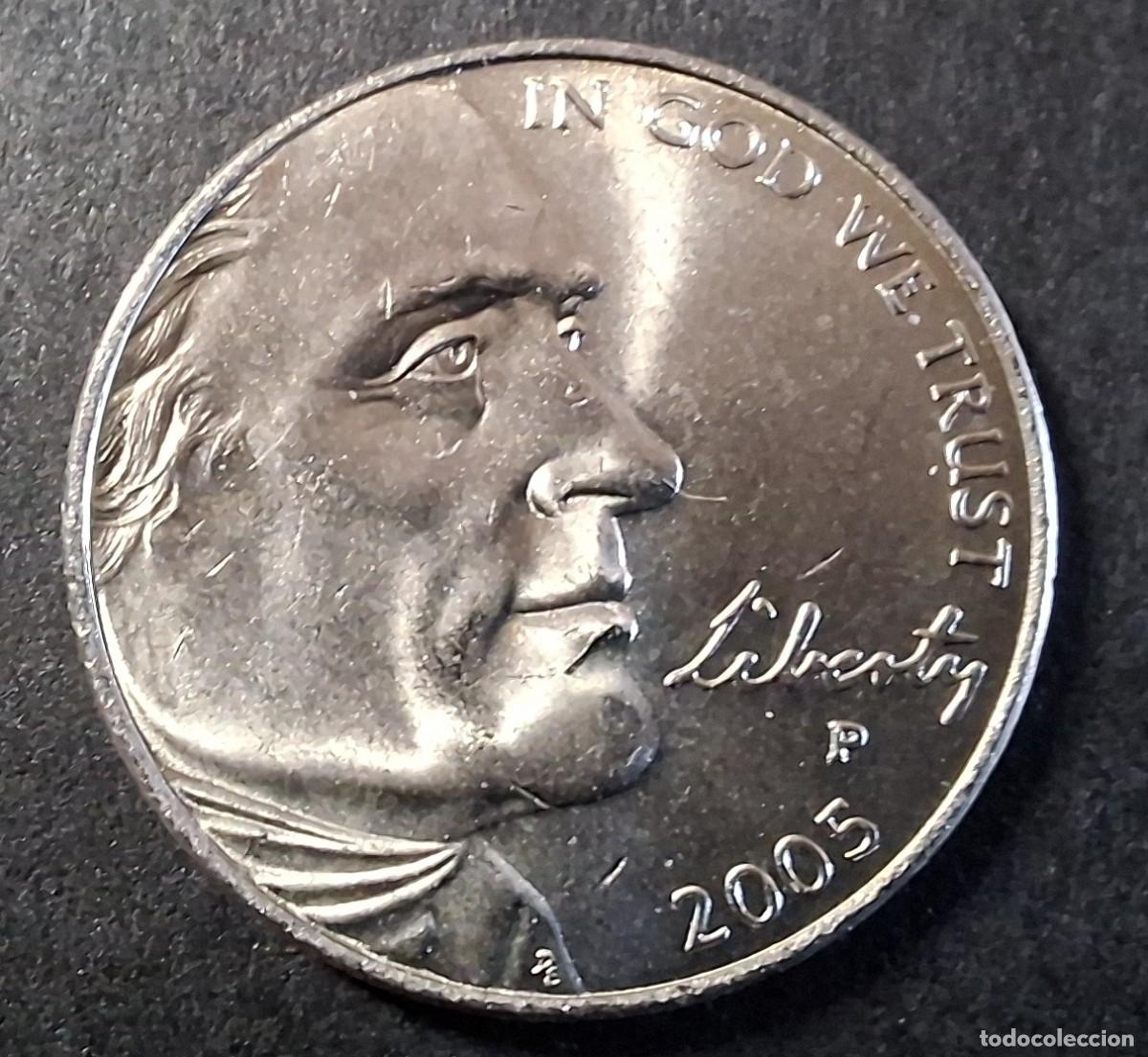 Monedas antiguas de Am&eacute;rica: USA 5 Centavos 2005 P KM 368 SC