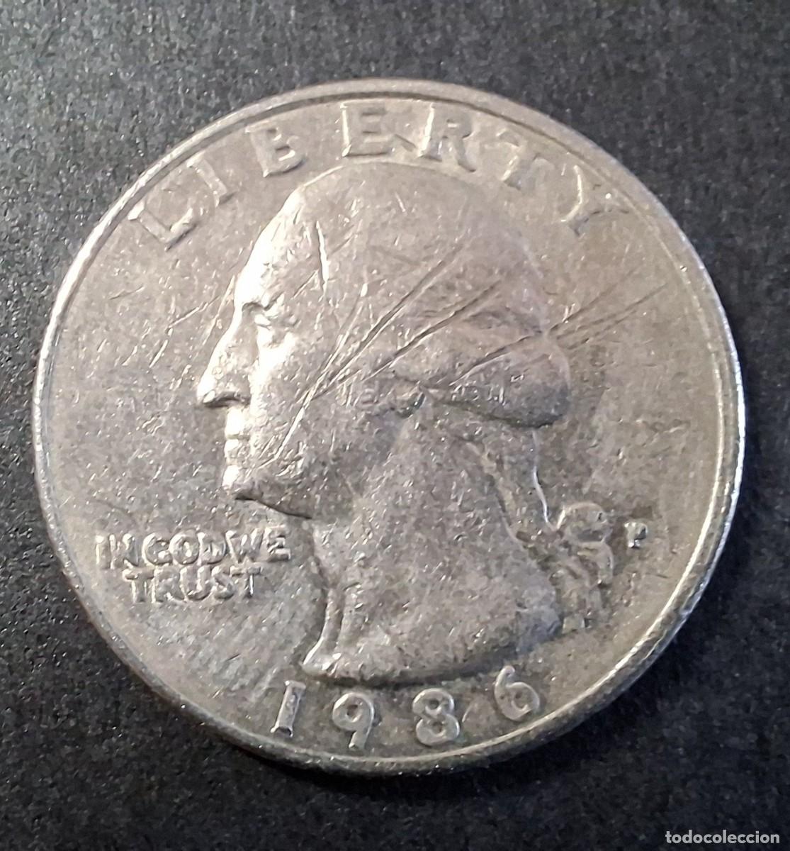 Monedas antiguas de Am&eacute;rica: USA 25 Cents / Quarter (Washington) 1991 P KM 164a EBC