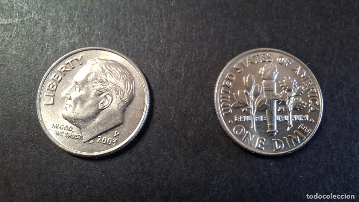 Monedas antiguas de Am&eacute;rica: USA 10 Cents / Dime (Roosevelt) 2003 P KM 195a SC
