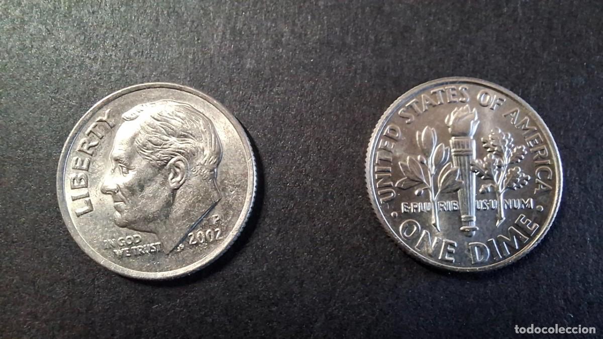 Monedas antiguas de Am&eacute;rica: USA 10 Cents / Dime (Roosevelt) 2002 P KM 195a SC