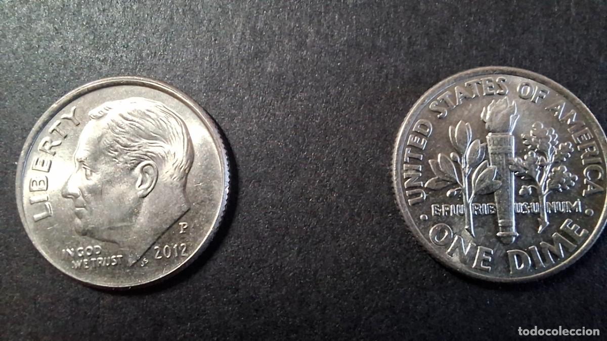 Monedas antiguas de Am&eacute;rica: USA 10 Cents / Dime (Roosevelt) 2012 P KM 195a SC